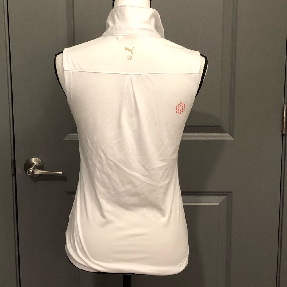 Ladies Sleeveless Puma Polo - Picture 2 of 2
